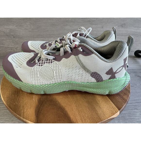 UNDER ARMOUR UA HOVR SPEED OLIVE RED RIDGE TRAIL [3024231-302] Men 9 - Picture 2 of 9